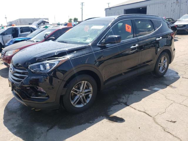 HYUNDAI SANTA FE S 2017 with VIN 5NMZU3LB4HH033136 - Photo from auction