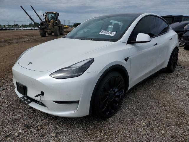 TESLA MODEL Y 2022 с VIN 7SAYGDEF6NF343099 - Фото с аукциона