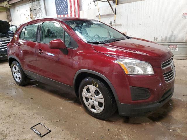 Photo 4 from auction – 2016 CHEVROLET TRAX LS with VIN 3GNCJKSB5GL148573