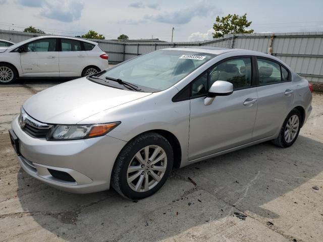 HONDA CIVIC EXL 2012 with VIN 19XFB2F94CE055035 - Photo from auction