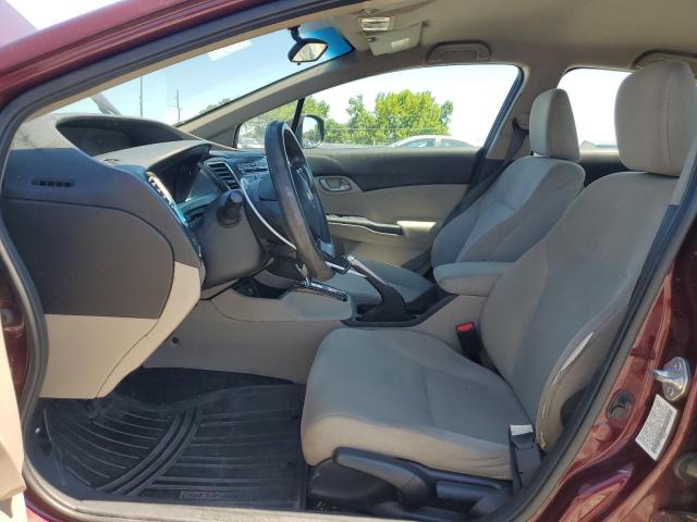 Photo 7 from auction – 2013 HONDA CIVIC LX with VIN 19XFB2F5XDE219631