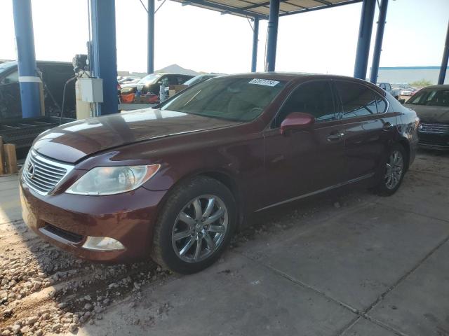 LEXUS LS 460L 2007 with VIN JTHGL46F475014231 - Photo from auction