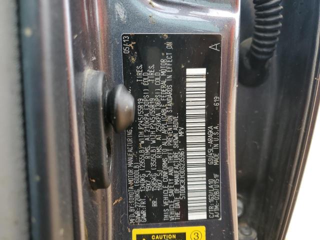 Photo 14 from auction – 2013 TOYOTA HIGHLANDER with VIN 5TDDK3EH3DS235961