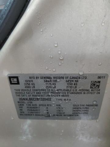 Photo 14 from auction – 2011 CHEVROLET EQUINOX LS with VIN 2GNALBEC2B1328402