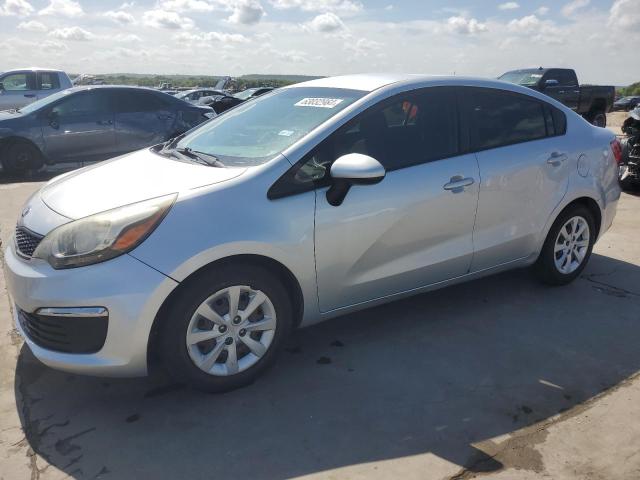 KIA RIO LX 2016 with VIN KNADM4A39G6636801 - Photo from auction