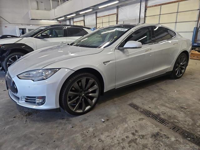 TESLA MODEL S 2014 with VIN 5YJSA1H16EFP35678 - Photo from auction