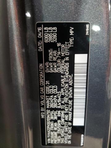 Photo 14 from auction – 2016 VOLVO XC90 T6 with VIN YV4A22PK6G1094792
