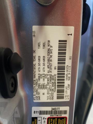 Photo 14 from auction – 2024 TOYOTA SEQUOIA SR with VIN 7SVAAABA0RX024192