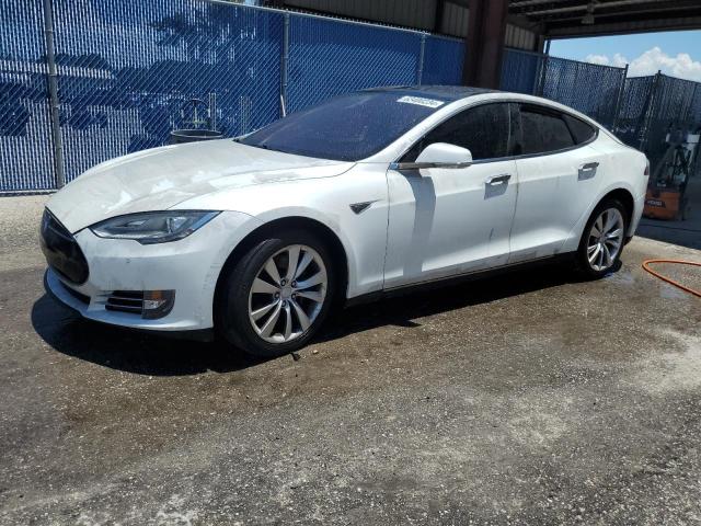 TESLA MODEL S 2013 with VIN 5YJSA1CG0DFP21768 - Photo from auction