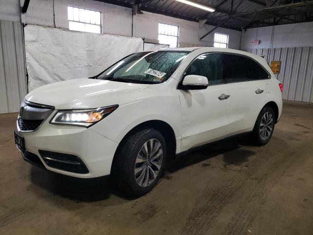 ACURA MDX TECHNO 2016 with VIN 5FRYD4H43GB056854 - Photo from auction