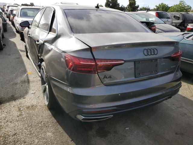 Photo 2 from auction – 2021 AUDI A4 PREMIUM with VIN WAUEAAF43MN005251