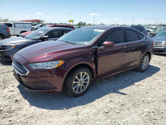 FORD FUSION SE 2017 with VIN 3FA6P0H74HR413466 - Photo from auction
