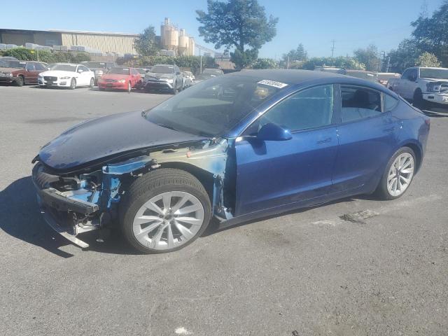 TESLA MODEL 3 2022 with VIN 5YJ3E1EB0NF144221 - Photo from auction
