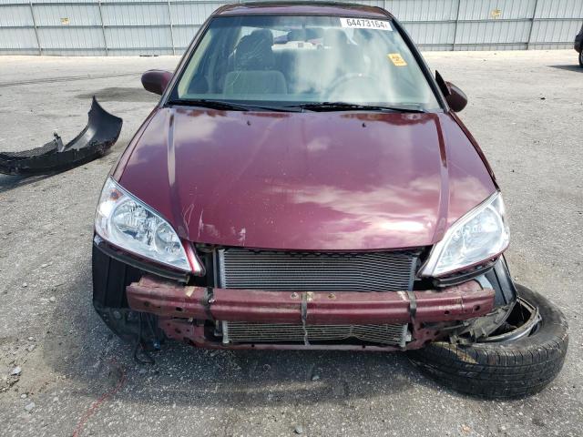 Photo 5 from auction – 2004 HONDA CIVIC EX with VIN 2HGES26784H562098