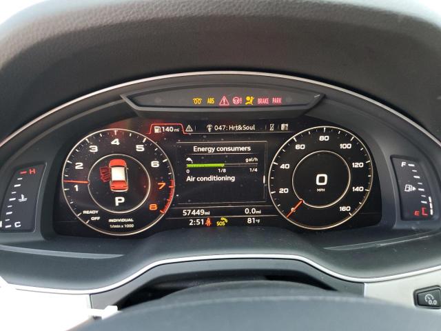 Photo 9 from auction – 2019 AUDI Q7 PREMIUM with VIN WA1LHAF74KD033914