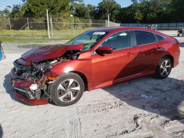HONDA CIVIC LX 2020 with VIN 19XFC2F67LE201530 - Photo from auction