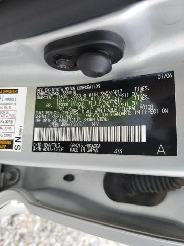 Photo 14 from auction – 2006 TOYOTA 4RUNNER SR with VIN JTEBU14R060090072