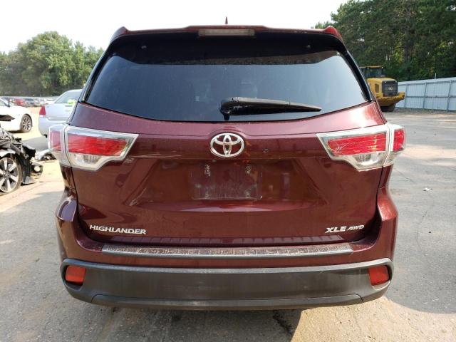 Photo 6 from auction – 2016 TOYOTA HIGHLANDER with VIN 5TDJKRFH1GS284617