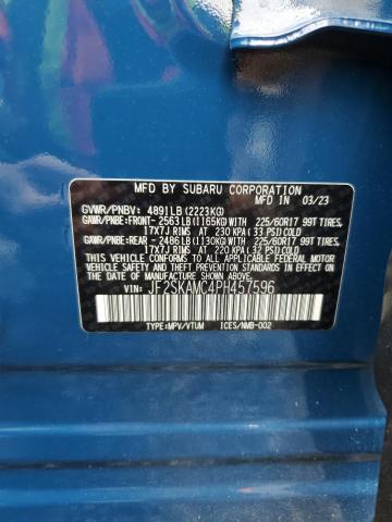 صورة رقم 14 من المزاد - 2023 SUBARU FORESTER W مع VIN JF2SKAMC4PH457596