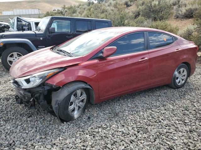 HYUNDAI ELANTRA SE 2016 with VIN 5NPDH4AEXGH740065 - Photo from auction