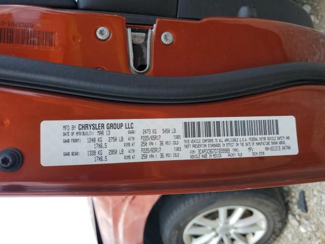 Photo 14 from auction – 2013 DODGE JOURNEY with VIN 3C4PDCBG7DT659989