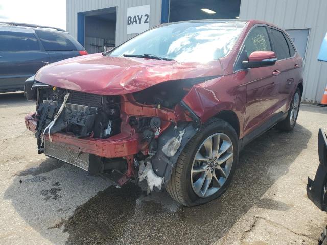 FORD EDGE TITAN 2015 with VIN 2FMPK4K89FBB59282 - Photo from auction