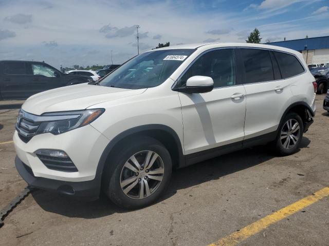 HONDA PILOT EX 2018 with VIN 5FNYF6H31JB028184 - Photo from auction