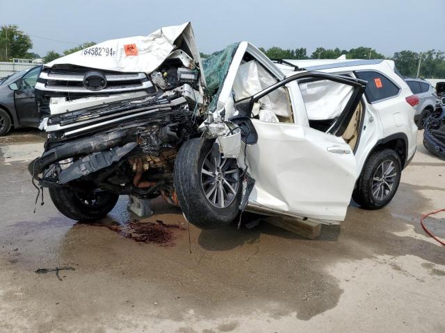 Photo 1 from auction – 2019 TOYOTA HIGHLANDER with VIN 5TDKZRFH3KS552544