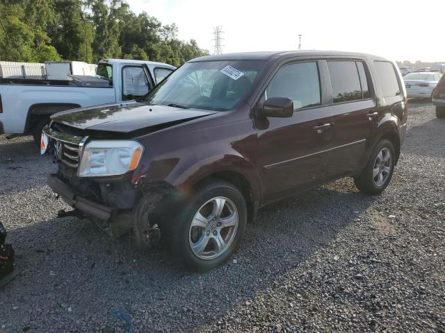 HONDA PILOT EX 2013 with VIN 5FNYF3H43DB032961 - Photo from auction