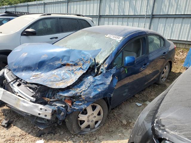 HONDA CIVIC LX 2012 with VIN 19XFB2F5XCE077473 - Photo from auction
