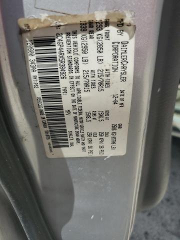 Photo 14 from auction – 2005 CHRYSLER TOWN & COU with VIN 2C4GP44RX5R384926