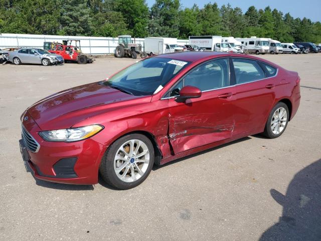 FORD FUSION SE 2019 with VIN 3FA6P0LU1KR210524 - Photo from auction