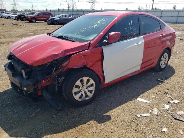 HYUNDAI ACCENT SE 2016 with VIN KMHCT4AE7GU974739 - Photo from auction