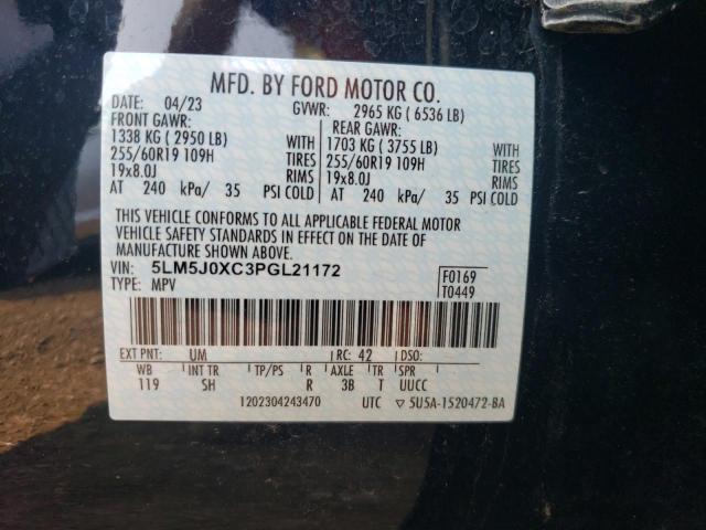 Photo 14 from auction – 2023 LINCOLN AVIATOR with VIN 5LM5J0XC3PGL21172