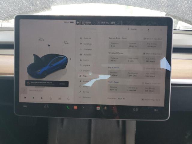 Photo 9 from auction – 2023 TESLA MODEL 3 with VIN 5YJ3E1EA2PF679545