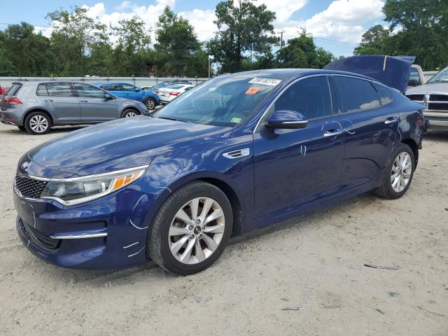 KIA OPTIMA EX 2018 with VIN 5XXGU4L37JG202284 - Photo from auction