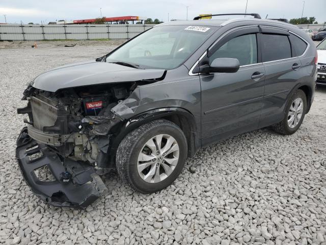 HONDA CR-V EX 2014 with VIN 5J6RM4H53EL004935 - Photo from auction