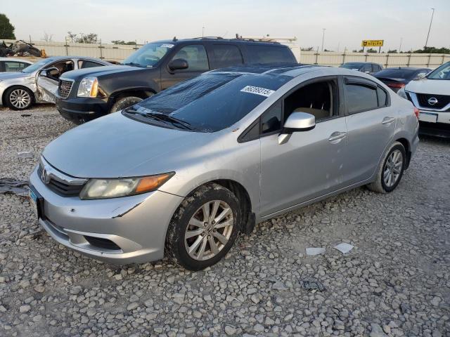 HONDA CIVIC EX 2012 with VIN 2HGFB2F8XCH306962 - Photo from auction