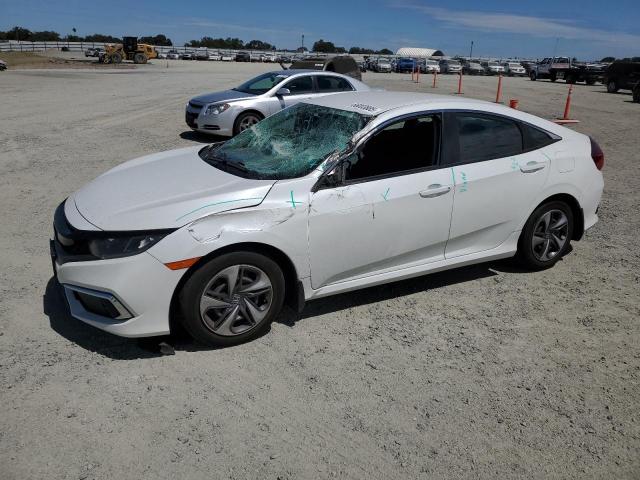 Photo 1 from auction – 2020 HONDA CIVIC LX with VIN 19XFC2F6XLE211159
