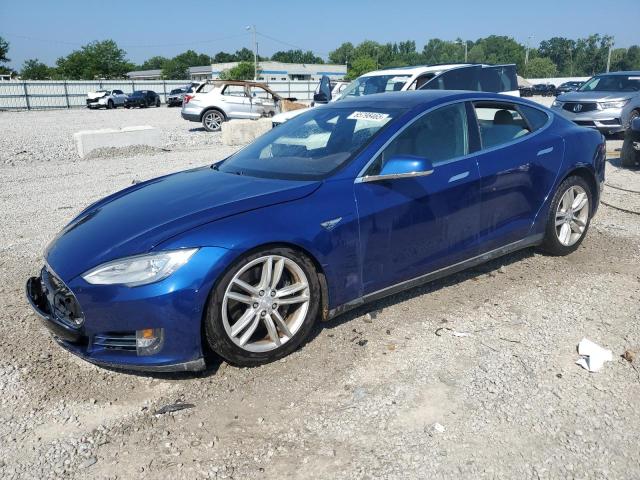 TESLA MODEL S 2015 with VIN 5YJSA1E22FF111973 - Photo from auction