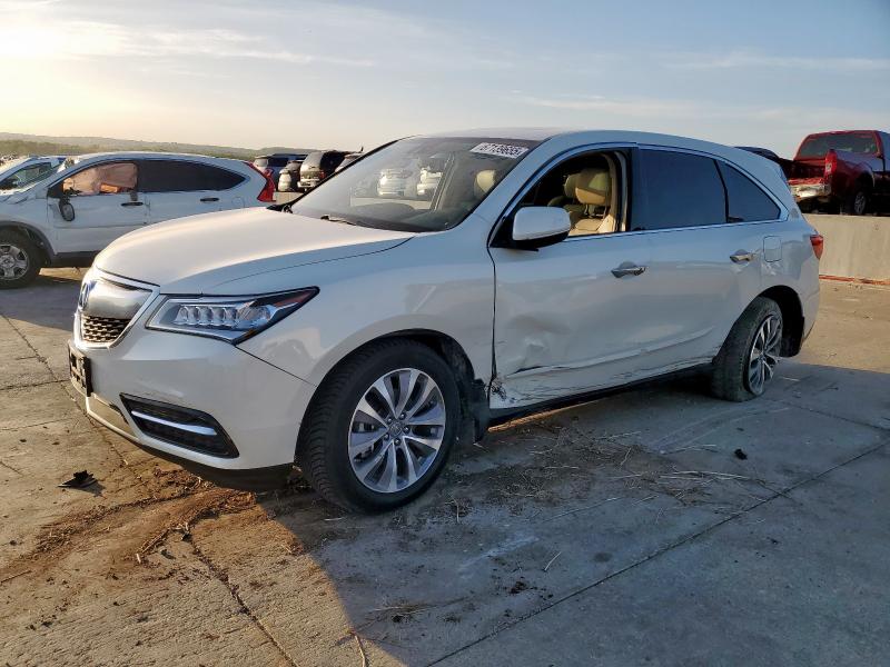 ACURA MDX TECHNO 2014 with VIN 5FRYD3H44EB007847 - Photo from auction