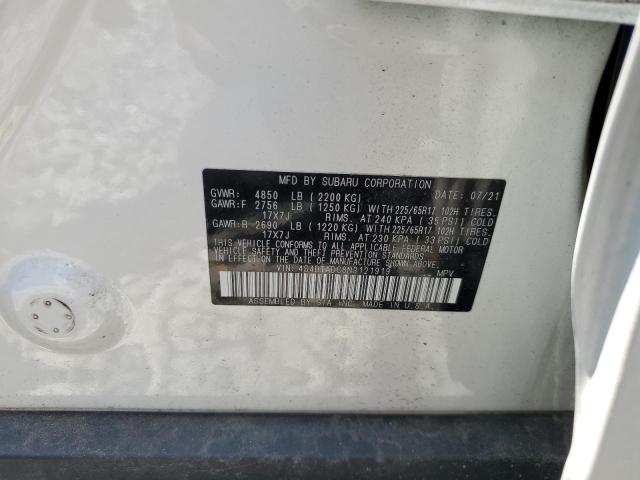 Photo 14 from auction – 2022 SUBARU OUTBACK PR with VIN 4S4BTADC8N3121919
