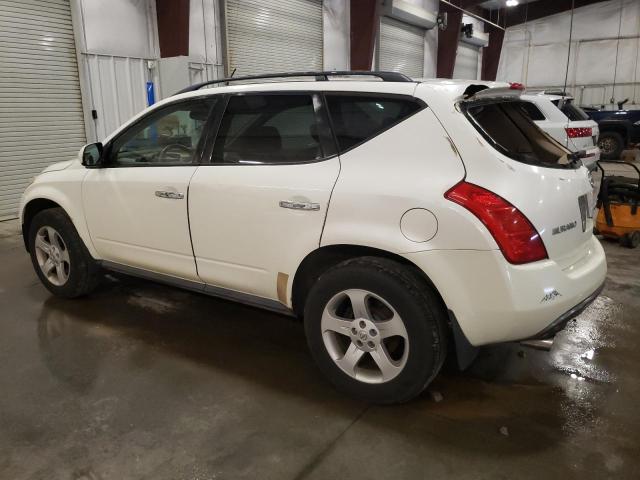 Photo 2 from auction – 2005 NISSAN MURANO SL with VIN JN8AZ08T65W324006