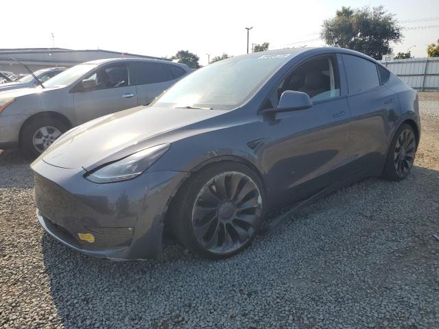 TESLA MODEL Y 2022 with VIN 7SAYGDEF7NF401513 - Photo from auction