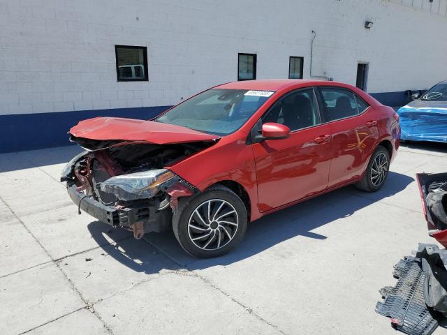 TOYOTA COROLLA L 2018 with VIN 5YFBURHE1JP815848 - Photo from auction