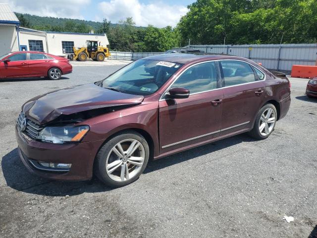 VOLKSWAGEN PASSAT SEL 2014 with VIN 1VWCT7A34EC042258 - Photo from auction