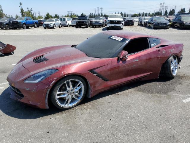 CHEVROLET CORVETTE S 2018 with VIN 1G1YD2D76J5102295 - Photo from auction