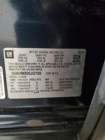 Photo 14 from auction – 2016 BUICK ENCLAVE with VIN 5GAKVBKD2GJ327365