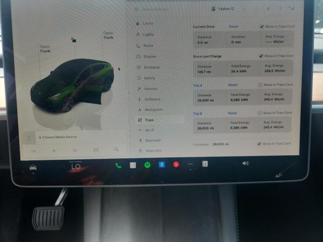 Photo 9 from auction – 2025 TESLA MODEL Y with VIN 7SAYGDED9SF248773