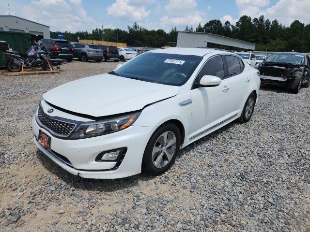 KIA OPTIMA HYB 2014 with VIN KNAGM4AD1E5072618 - Photo from auction